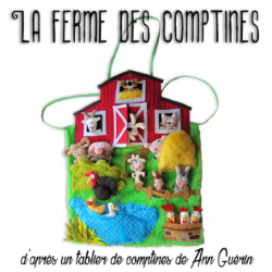 Tablier de lecture : Ferme des comptines (La) | Guérin, Anne ((1972 - ...))