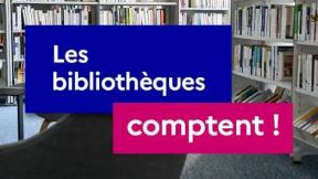 Visuel de l'opération "Les bibliothèques comptent"